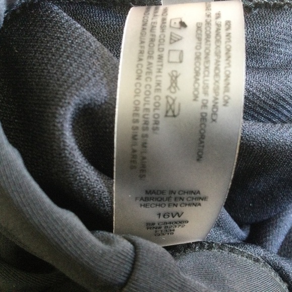 Raisins Curve Swim Skirt Skort Rouched 16W - Picture 6 of 7